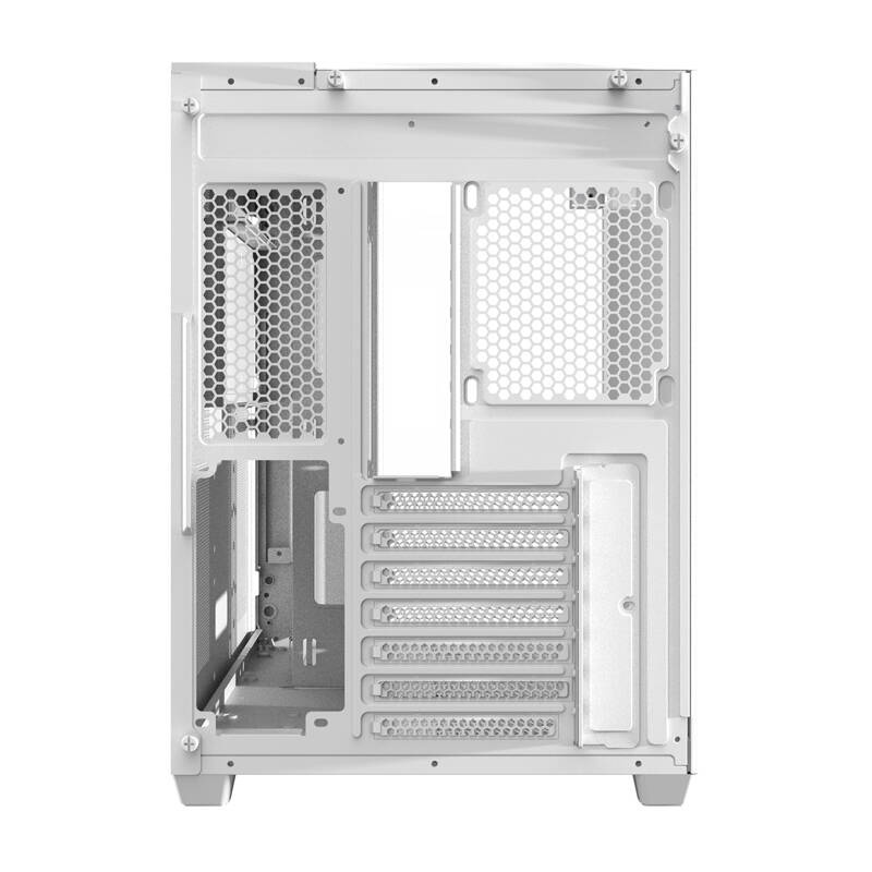 Kuti kompjuteri DarkFlash TH285, ATX Cube, ARGB, e bardhë