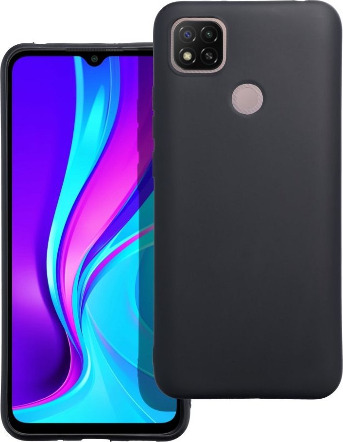 Mbulesë matt për Xiaomi Redmi 9C, TPU, e zezë