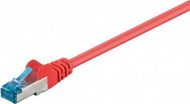 Мрежен кабел Delock CAT 6A, SFTP, црвен