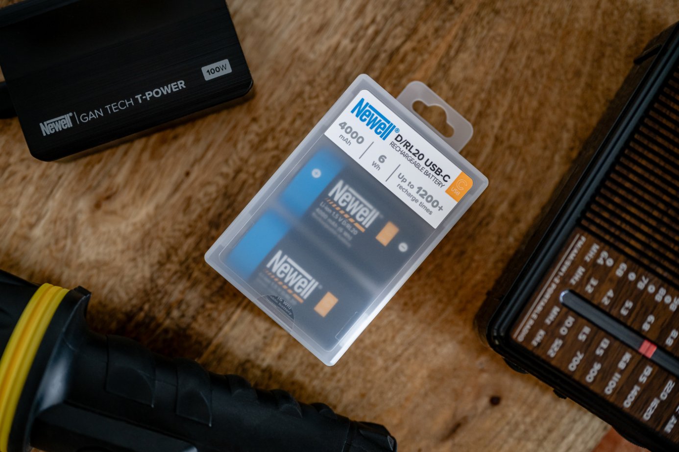Bateri të rikarikueshme Newell USB-C 21700, 5000 mAh, set 2 copë
