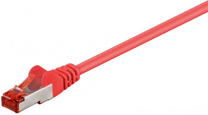 Kabllo rrjeti Goobay Patchcord, CAT6, S/FTP, 2m, red (95497)