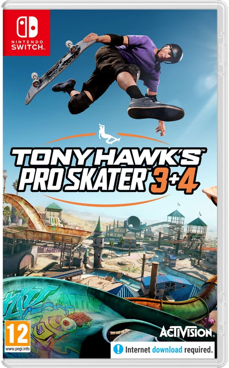 Loja PS5 Tony Hawk's Pro Skater 3 + 4, remaster, multiplayer online