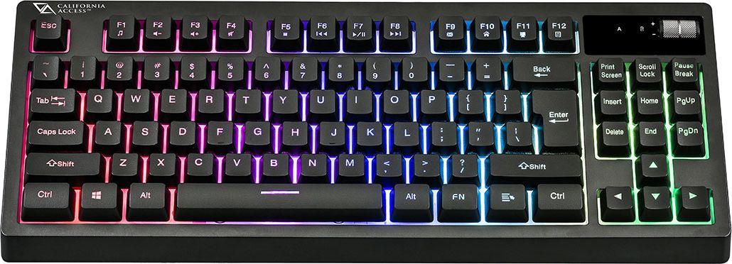 Tastierë California Access Korero TKL CA1424, pa tela, RGB, e zezë