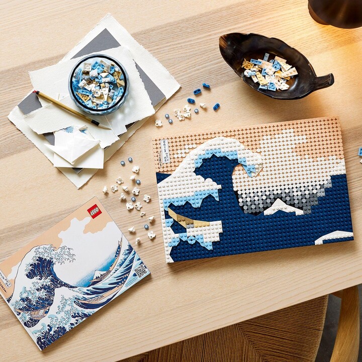 Set LEGO® Art 31208 Hokusai - The Great Wave, 1810 pjesë