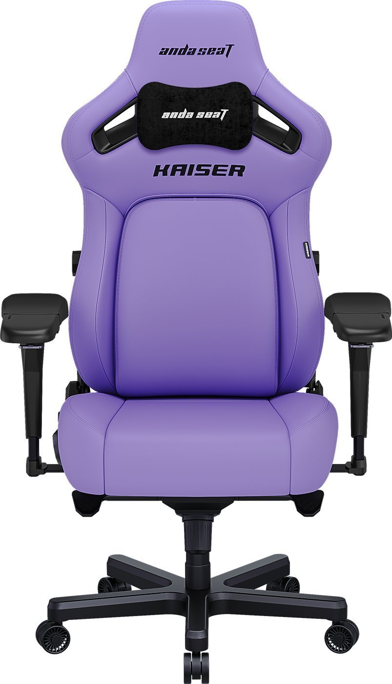 Karrige gaming AndaSeat Kaiser 4 Series Zen, madhësia L, lëkurë PVC premium, vjollcë