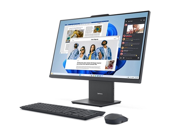 Kompjuter AIO Lenovo IdeaCentre 24ARR9, 23.8", AMD Ryzen 5, 16GB RAM, 512GB SSD, i zi