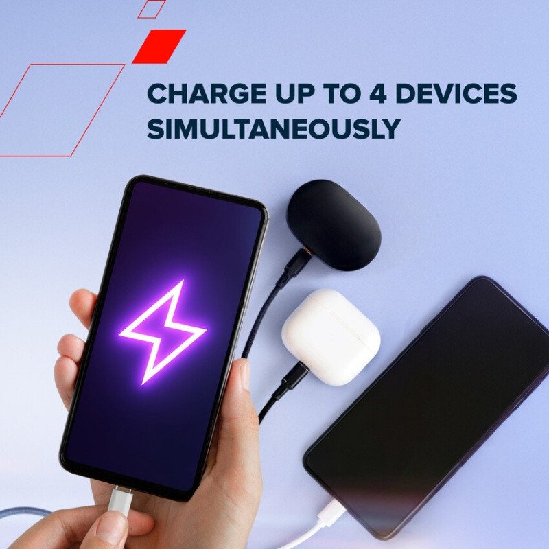Karikues USB Canyon CU100ACC, GaN 100W, 3x USB C 1x USB A, i bardhë