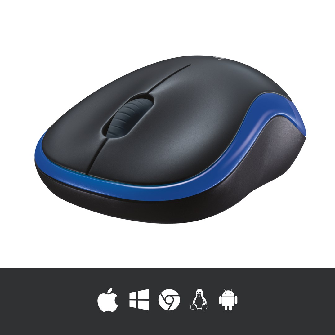 Maus Logitech M185, RF Wireless, i zi