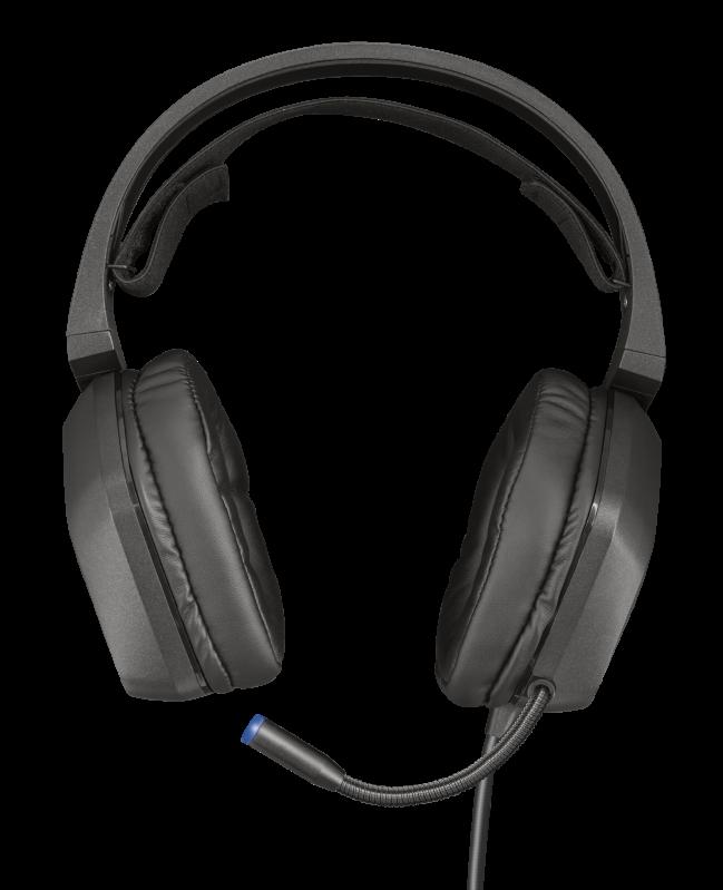 Headset gaming Trust GXT 450 Blizz, 7.1 surround, RGB, me kabllo