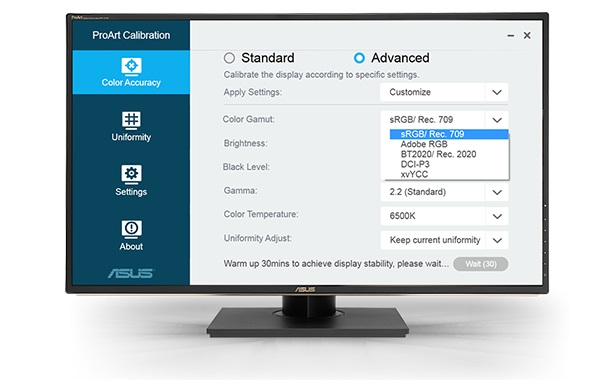 Monitor ASUS ProArt, 32", IPS, 4K UHD, i zi