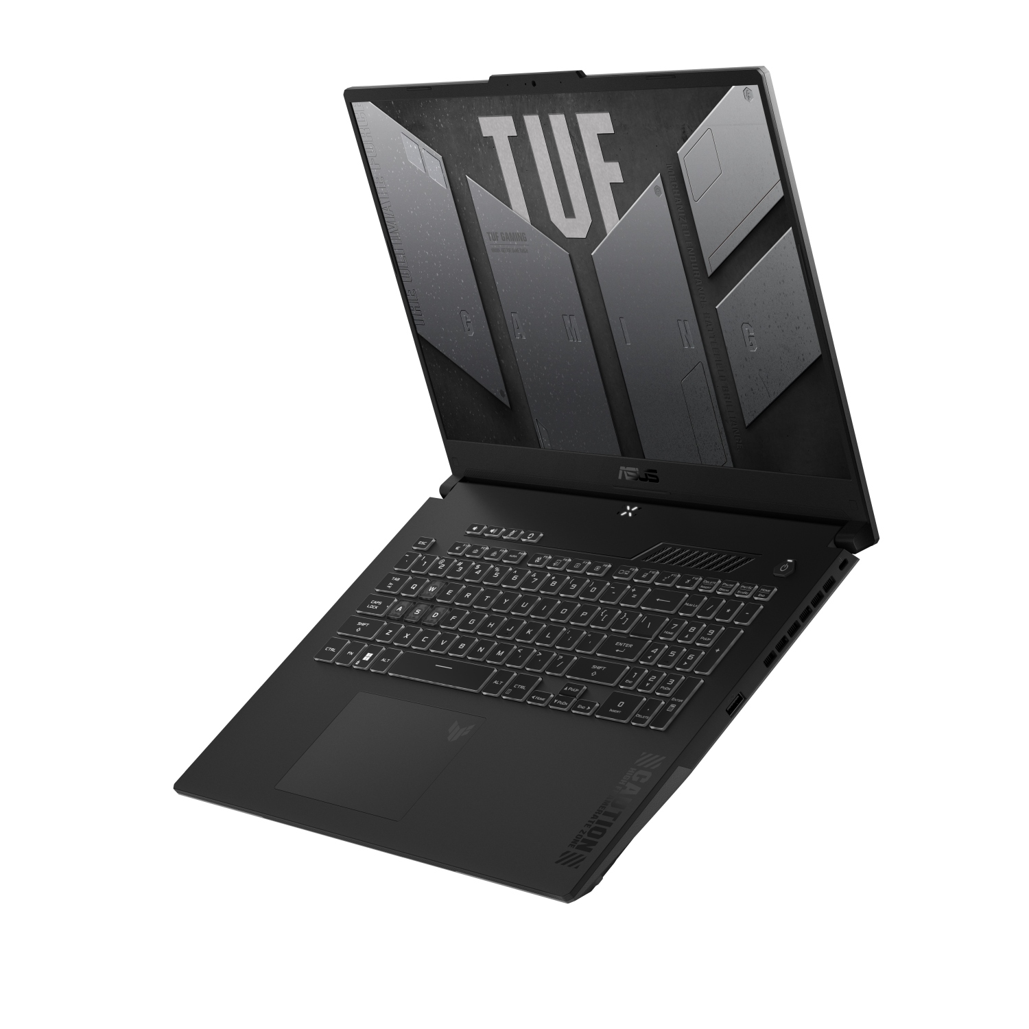 Laptop ASUS TUF Gaming A17, 17.3, FHD, AMD R7-7735HS, 16GB RAM, 1TB SSD, RTX 4060, i hirtë