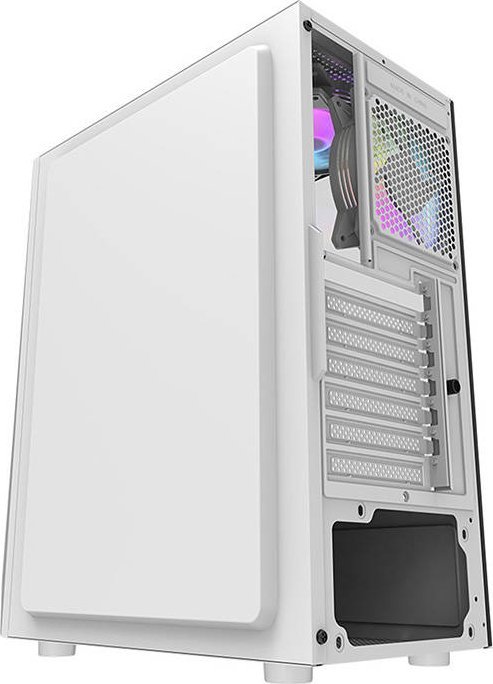 Kasë Darkflash DK150 RGB, e bardhë, Midi Tower
