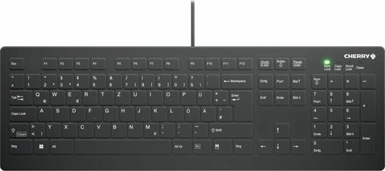 Tastierë CHERRY AK-C8112, me kabllo USB, mjekësore, e bardhë