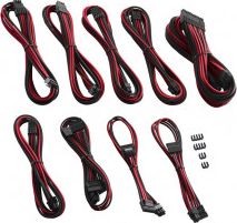 Set kabllosh CableMod ZUAD-918, për PSU Corsair AXI HXi RM, ModMesh, i zi kuq