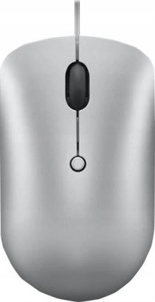 Maus Lenovo 540 USB C Wired Compact, 2400 DPI, gri cloud