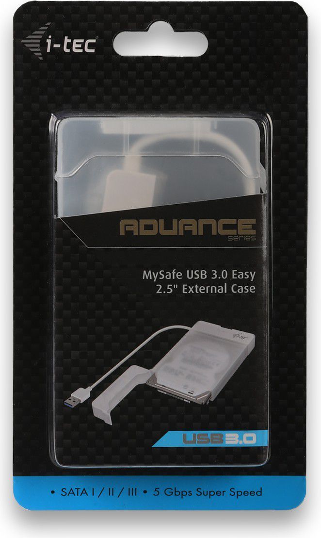 Mbështjellëse për disqe I-TEC MYSAFE Pocket (MYSAFEU314),e bardhë