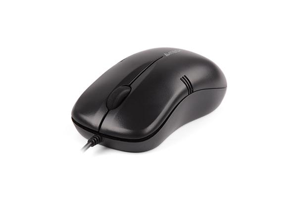 Mouse A4Tech OP-560NU, 1000 DPI, me kabllo USB, i zi