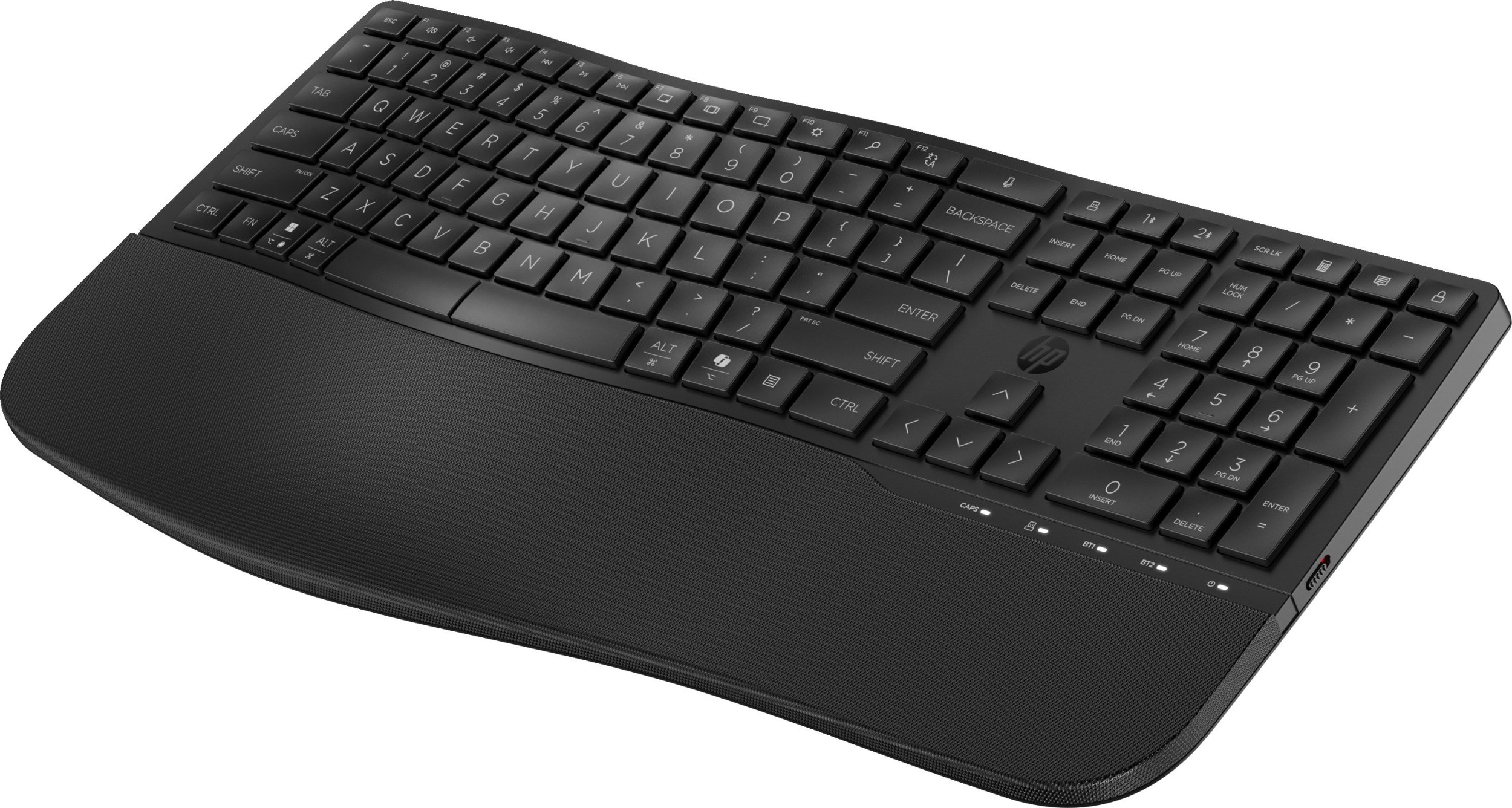 Tastierë pa tela HP 680 Comfort Dual-Mode, Bluetooth USB, ergonomike, e zezë