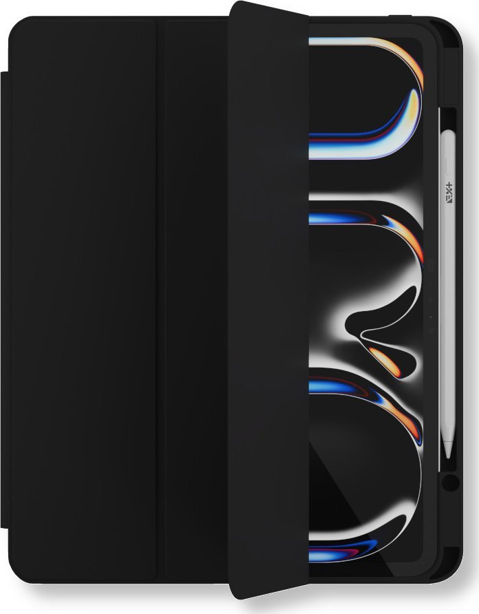 Mbulesë tablet NEXT ONE Rollercase, për iPad Pro M4 13", me mbajtëse për Apple Pencil, e zezë