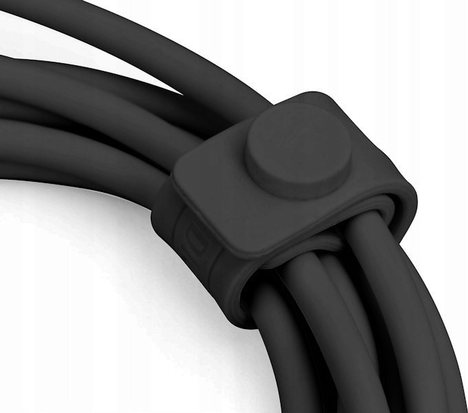 Kabllo Digitus USB C, silikon, 1m, e zezë