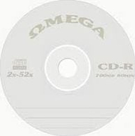 Disk CD R Omega 56996, 700MB, envelope