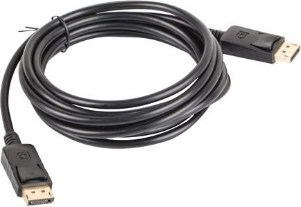 Kabllo Lanberg DisplayPort - DisplayPort 3m, (CA-DPDP-10CC-0030-BK), e zezë