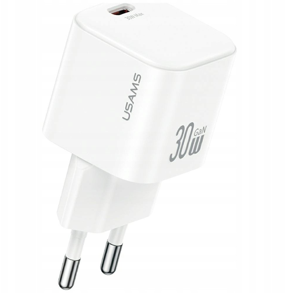 Karikues muri Usams JO Series CC262, 30W USB C, kabllo 1m USB C Lightning, i bardhë