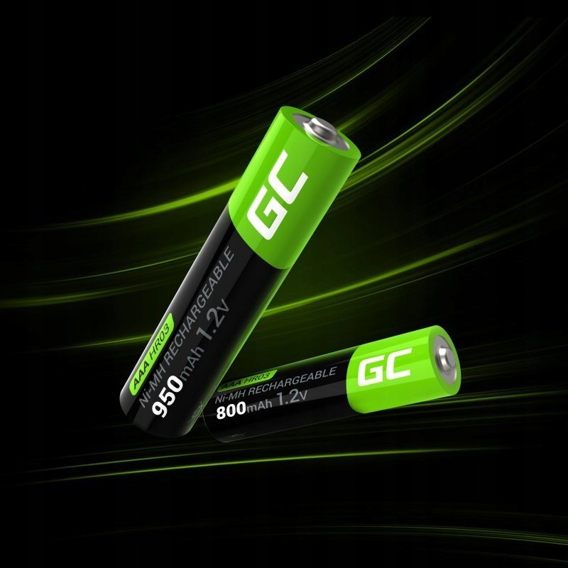 Bateri të rikarikueshme Green Cell AAA R3, 950mAh, set 16 copë