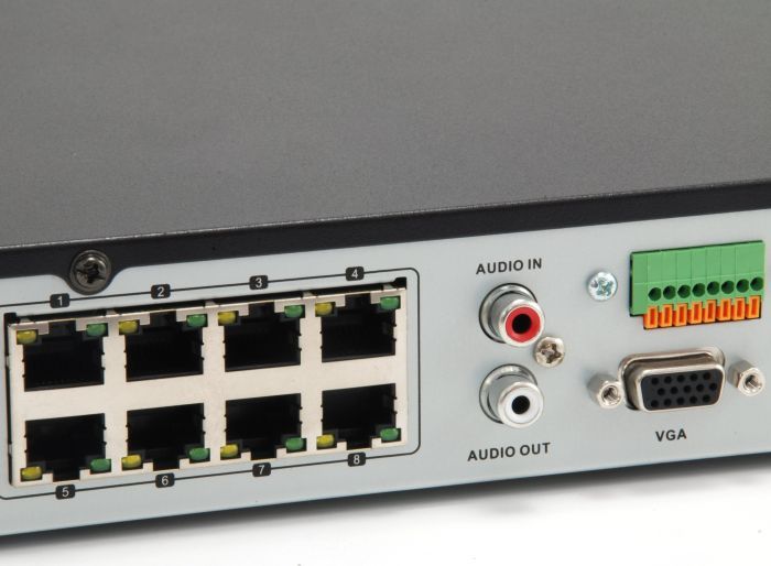 Video regjistrues rrjeti LevelOne GEMINI NVR-0508, 8 kanale PoE, deri 8MP, i zi