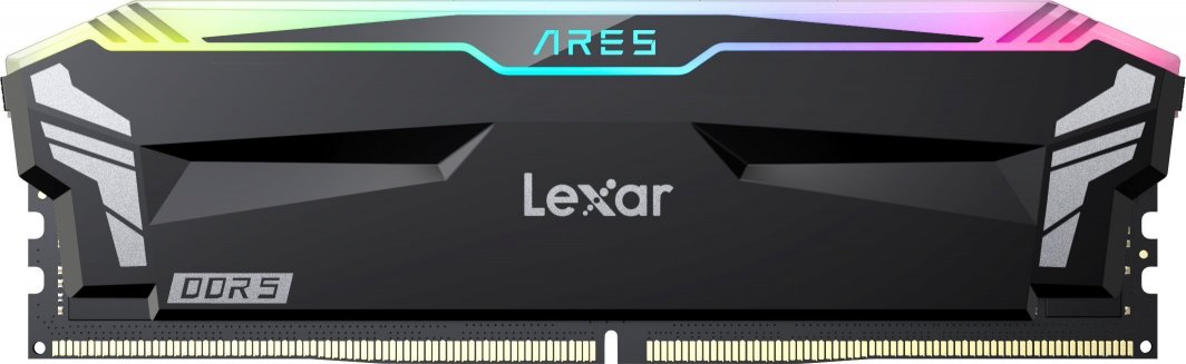 Memorie Lexar Ares RGB, DDR5, 32 GB, 6400 MHz, CL32, LD5EU016G-R6400GDLA