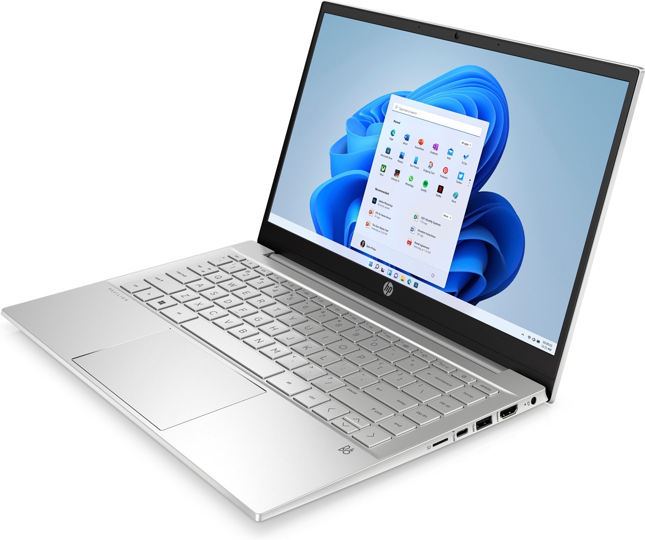 Laptop HP Pavilion 14-dv2104nw, 14", Intel i7-1255U, 16 GB RAM, 512 GB SSD, i argjendtë