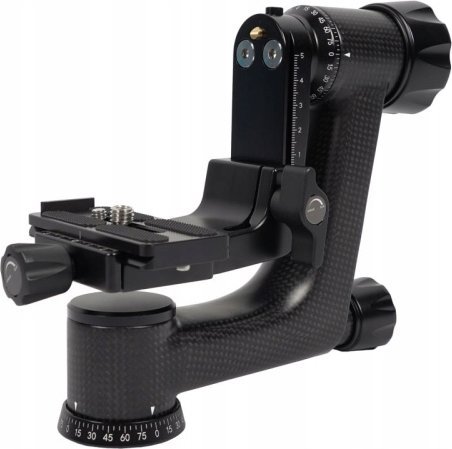 Kokë gimbal Sirui PH-10, fibër karboni, kapacitet 15 kg, e zezë