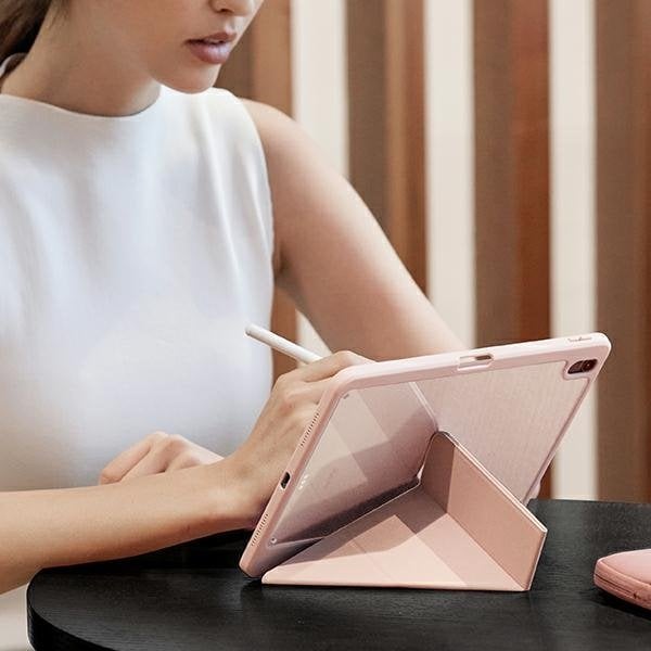 Mbulesë tablet UNIQ Moven për iPad Air 10.9", antimikrobiale, rozë