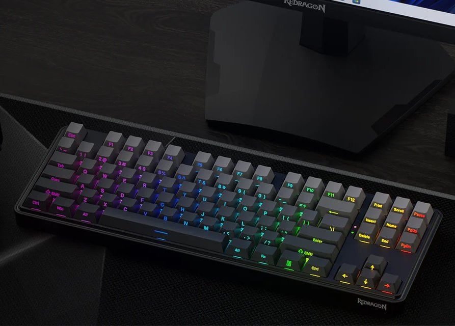 Tastierë mekanike Redragon Star Blade K707 Pro, TKL, RGB, me valë