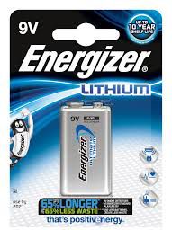 Литиумска батерија Energizer Ultimate, 9V, 1 парче