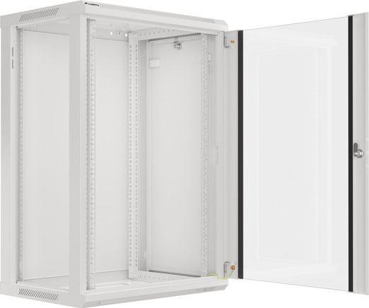 Kabinet për server Lanberg 19" 18U, i bardhë