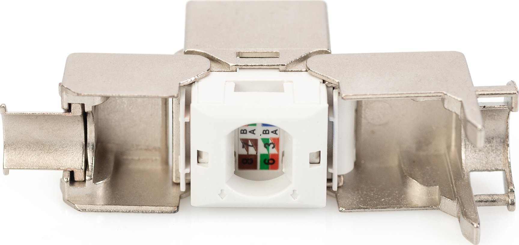 Modul keystone rrjeti Digitus CAT 6A, shielded, montim pa vegla