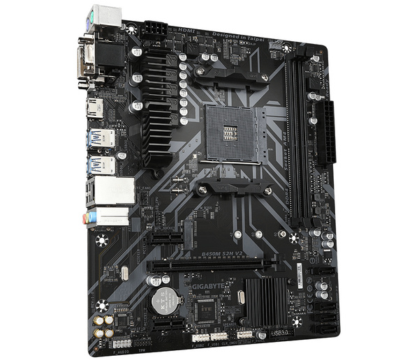 Pllakë amë Gigabyte B450M S2H V2 AMD B450 Socket AM4 micro ATX