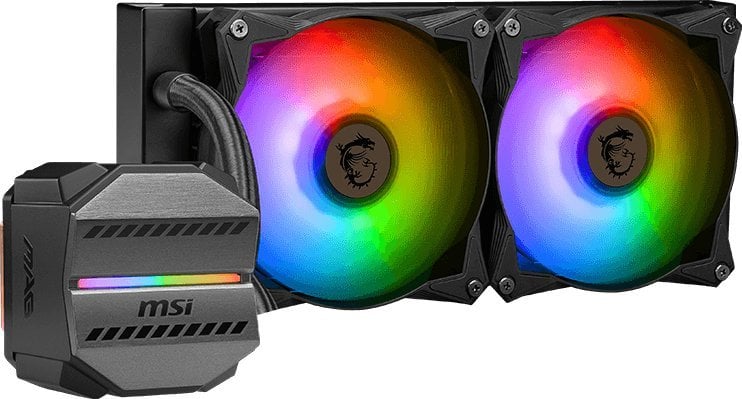 Ftohës MSI MAG CoreLiquid M240 (306-7ZW4R14-813), i zi