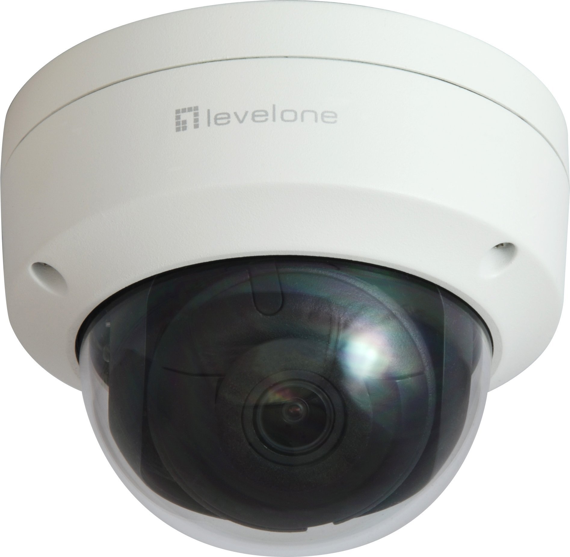 IP камера купола LevelOne GEMINI, 6MP, H.265, PoE, бела
