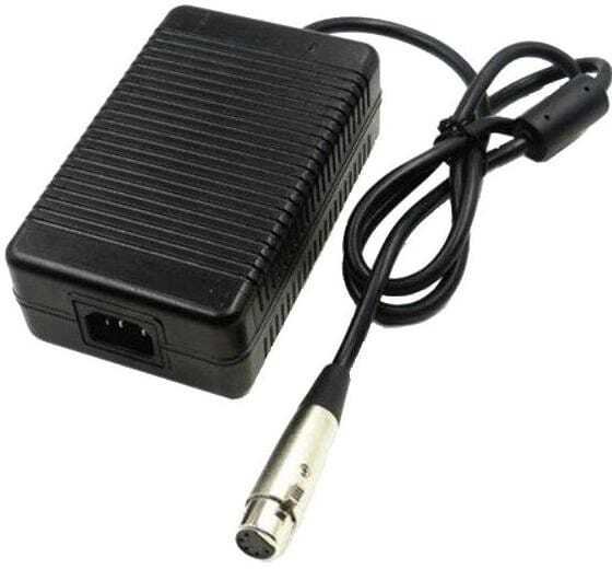 Adapter energjie 4 pin XLR, 15V 5A, 110-220V AC, i zi