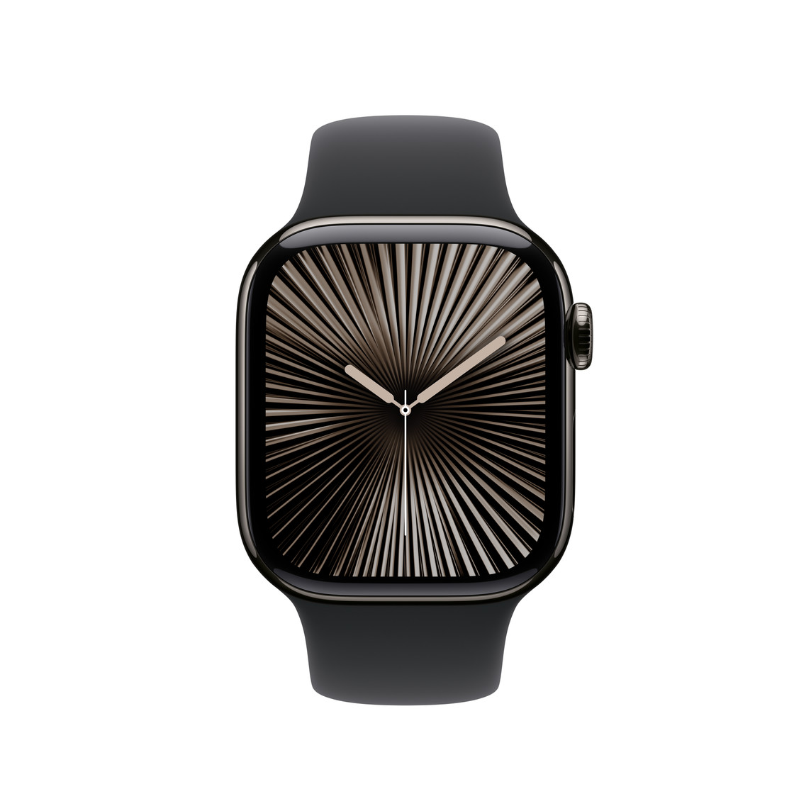 Apple Watch 42mm Sport Band, Black Sport Band, M/L