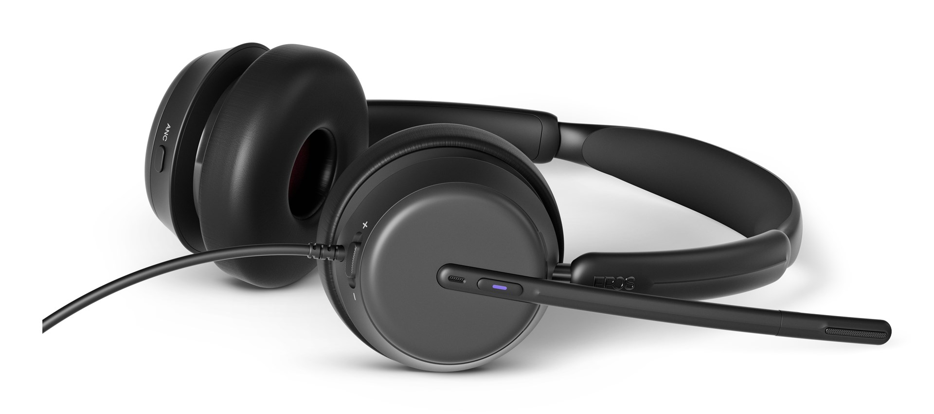 Kufje EPOS Impact 860T ANC, USB-C, të zeza