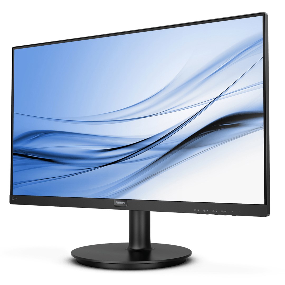 Monitor Philips V Line, 21.5", 1920 x 1080, Full HD, 75 Hz, i zi