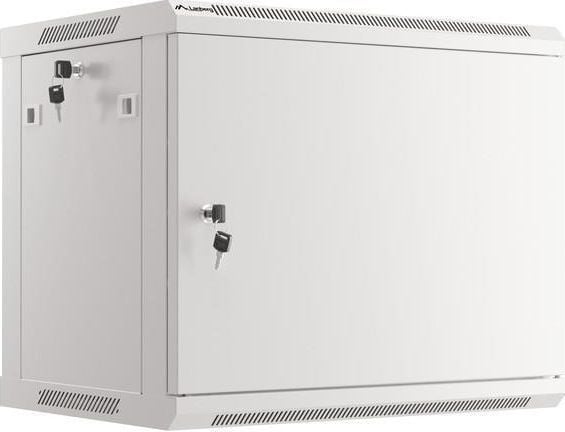 Kabinet muri rrjeti Lanberg WF01-6409-00S, 19" 9U, kapacitet 60 kg, gri