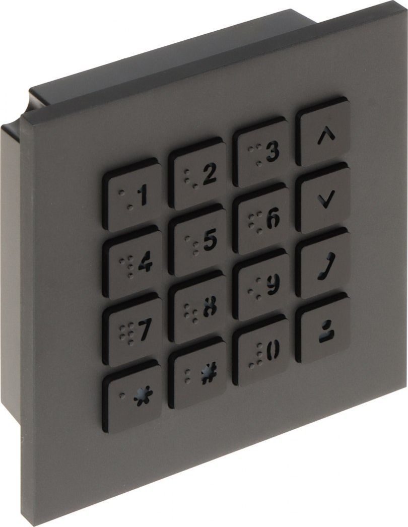 Modul tastiere Dahua VTO4202FB-MK, për VTO4202FB-P-S2, ndriçim i bardhë