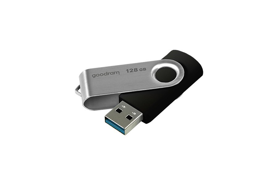 USB Flash Drive Goodram UTS3, 128GB, USB 3.1, e zezë