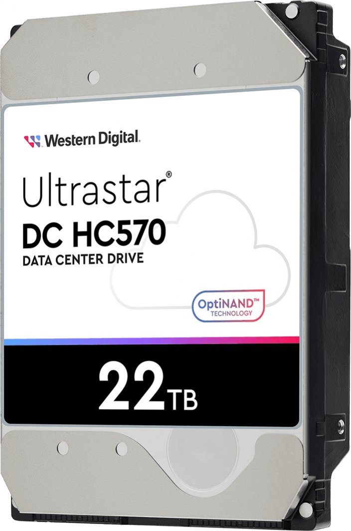 Disk për server WD Ultrastar DC HC570 (0F48052), 22TB, 3.5'', SAS-3 (12Gb/s)