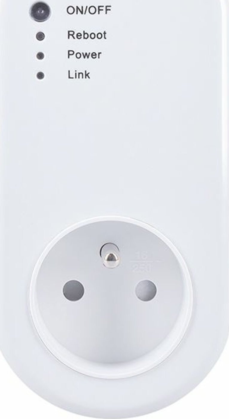 Prizë inteligjente Solight DT28, WiFi 2.4 GHz, matës i konsumit të energjisë, e bardhë