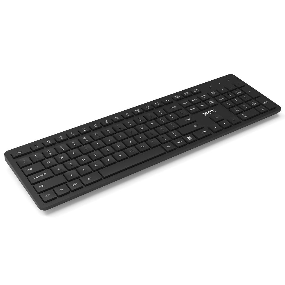 Tastierë me maus Port Designs 900904-US, e zezë